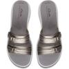 imageClarks Womens Breeze Piper Slide SandalPewter