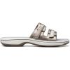 imageClarks Womens Breeze Piper Slide SandalPewter