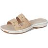 imageClarks Womens Breeze Piper Slide SandalSand Interest