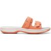 imageClarks Womens Breeze Piper Slide SandalTangerinePop