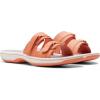 imageClarks Womens Breeze Piper Slide SandalTangerinePop