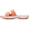 imageClarks Womens Breeze Piper Slide SandalTangerinePop