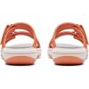 imageClarks Womens Breeze Piper Slide SandalTangerinePop