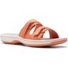 imageClarks Womens Breeze Piper Slide SandalTangerinePop