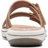 imageClarks Womens Breeze Piper Slide SandalWarm Beige