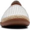 imageClarks Womens Elaina Ruby LoaferWhite Leather
