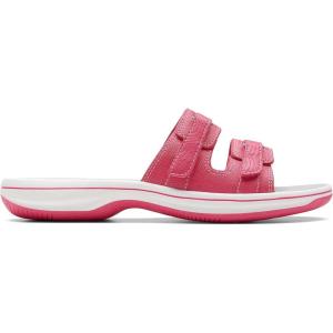 imageClarks Womens Breeze Piper Slide SandalBright Pink