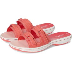 imageClarks Womens Breeze Piper Slide SandalBrt Coral