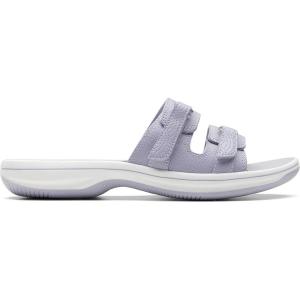 imageClarks Womens Breeze Piper Slide SandalLilac
