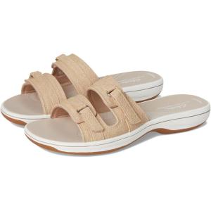 imageClarks Womens Breeze Piper Slide SandalSand Interest