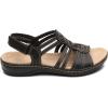 imageClarks Womens Leisa Janna SandalBlack Leather