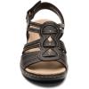 imageClarks Womens Leisa Janna SandalBlack Leather