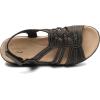 imageClarks Womens Leisa Janna SandalBlack Leather