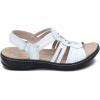 imageClarks Womens Leisa Janna SandalWhite Leather