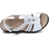 imageClarks Womens Leisa Janna SandalWhite Leather