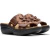 imageClarks Womens Merliah 2 Belle Heeled SandalBrown Multi Leather