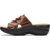 imageClarks Womens Merliah 2 Belle Heeled SandalBrown Multi Leather