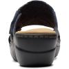 imageClarks Womens Merliah 2 Belle Heeled SandalNavy Multi Leather