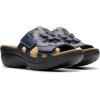 imageClarks Womens Merliah 2 Belle Heeled SandalNavy Multi Leather