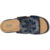 imageClarks Womens Merliah 2 Belle Heeled SandalNavy Multi Leather