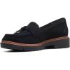 imageClarks Womens Westlynn Bella LoaferBlack Suede