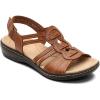 imageClarks Womens Leisa Janna SandalTan Leather