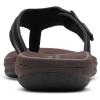 imageClarks Womens Breeze Sea SandalBlack SynetheticBrown Sole