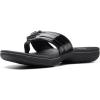 imageClarks Womens Breeze Sea SandalBlack Synthetic Patent