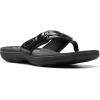 imageClarks Womens Breeze Sea SandalBlack Synthetic Patent