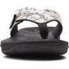 imageClarks Womens Breeze Sea SandalBlackWhite Snake Synthetic