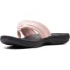 imageClarks Womens Breeze Sea SandalBlush SyntheticBlack Sole