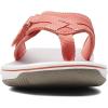 imageClarks Womens Breeze Sea SandalBright Coral Synthetic