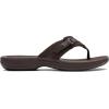imageClarks Womens Breeze Sea SandalBrown SyntheticBrown Sole