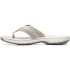 imageClarks Womens Breeze Sea SandalLight Taupe Synthetic