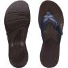 imageClarks Womens Breeze Sea SandalNavy SyntheticBrown Sole