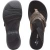 imageClarks Womens Breeze Sea SandalPewter SyntheticBlack Sole