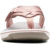 imageClarks Womens Breeze Sea SandalRose Gold Synthetic