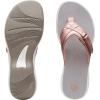 imageClarks Womens Breeze Sea SandalRose Gold Synthetic