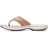 imageClarks Womens Breeze Sea SandalWarm Beige Synthetic