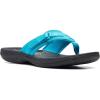 Aqua Synthetic/Black Sole