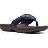 Navy Synthetic/Brown Sole