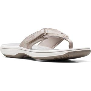 imageClarks Womens Breeze Sea SandalLight Taupe Synthetic