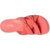 imageClarks Womens Breeze Rae Cam Slide SandalBright Coral Textile