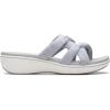 imageClarks Womens Breeze Rae Cam Slide SandalGrey Textile