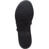 imageClarks Womens Laurieann Ayla Flat SandalBlack Leather