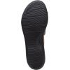 imageClarks Womens Laurieann Ayla Flat SandalDark Tan Leather