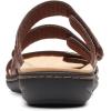 imageClarks Womens Laurieann Cove SandalDark Tan Leather
