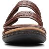 imageClarks Womens Laurieann Cove SandalDark Tan Leather