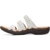 imageClarks Womens Laurieann Cove SandalWhite Leather