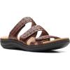 imageClarks Womens Laurieann Cove SandalDark Tan Leather